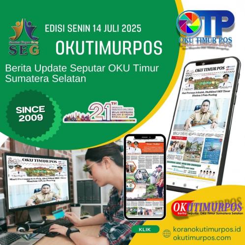 OKUTIMURPOS EDISI SENIN, 14 JULI 2025