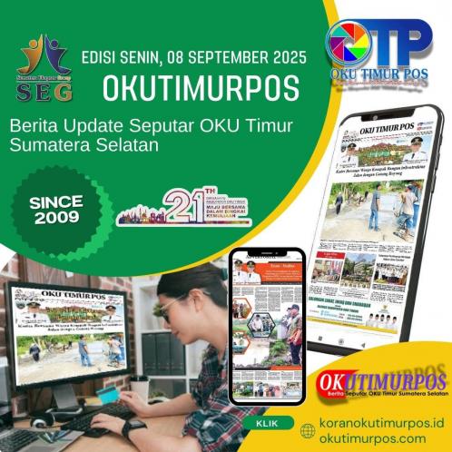 OKUTIMURPOS EDISI SENIN, 08 SEPTEMBER 2025