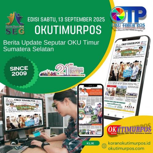 OKUTIMURPOS EDISI SABTU, 13 SEPTEMBER 2025