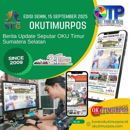 OKUTIMURPOS EDISI SENIN, 15 SEPTEMBER 2025