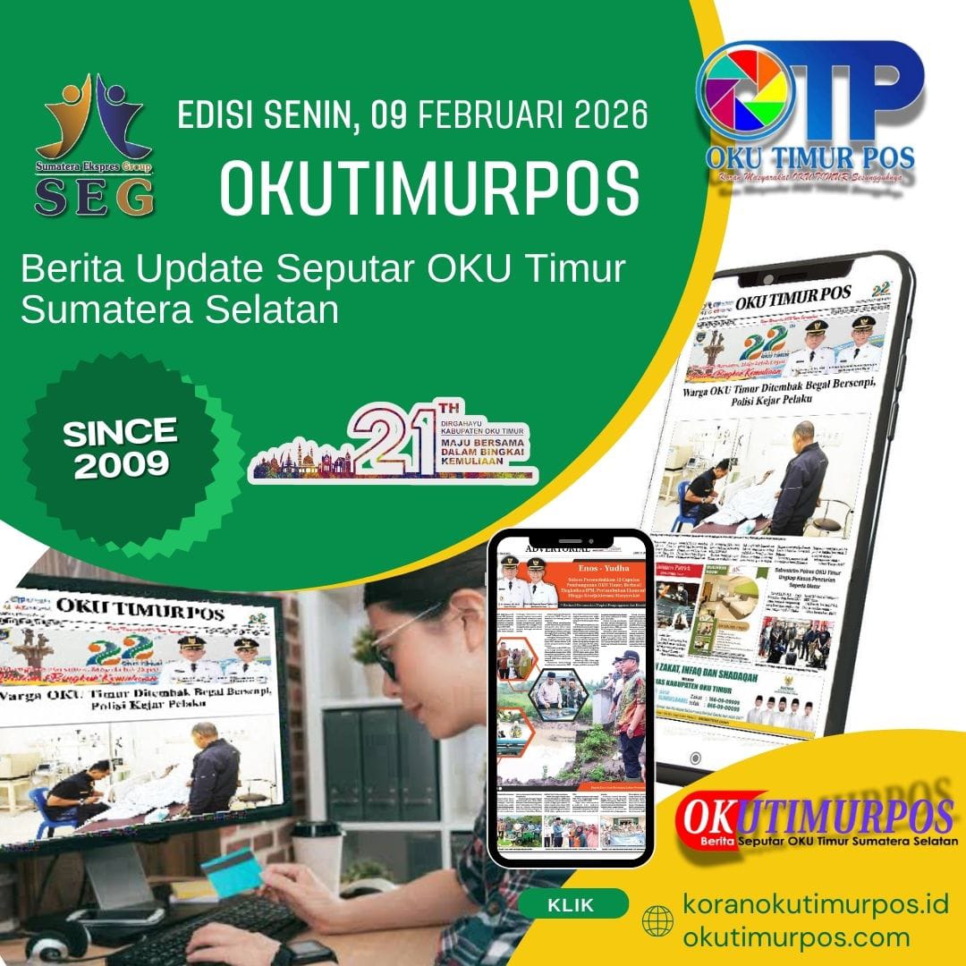 OKUTIMURPOS EDISI SENIN, 09 FEBRUARI 2026