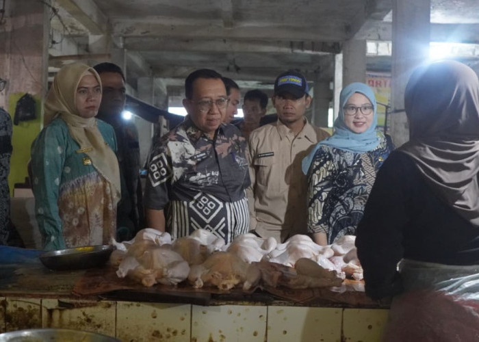 Jelang Lebaran, Pemda OKU Timur Sidak Pasar Tradisional 