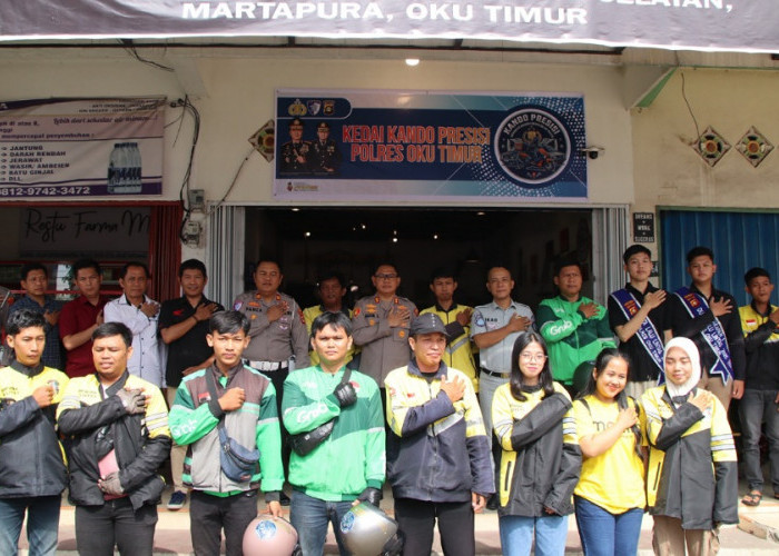 Kapolres Adik Listiyono Luncurkan Kedai KANDO di OKU Timur