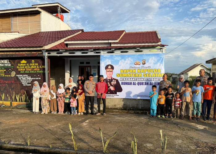 Resmikan Sumur Bor di Ponpes Tahfizh Romadhon dan Bantu Pembangunan Rumah Al-Qur’an Al-Ilmu Martapura