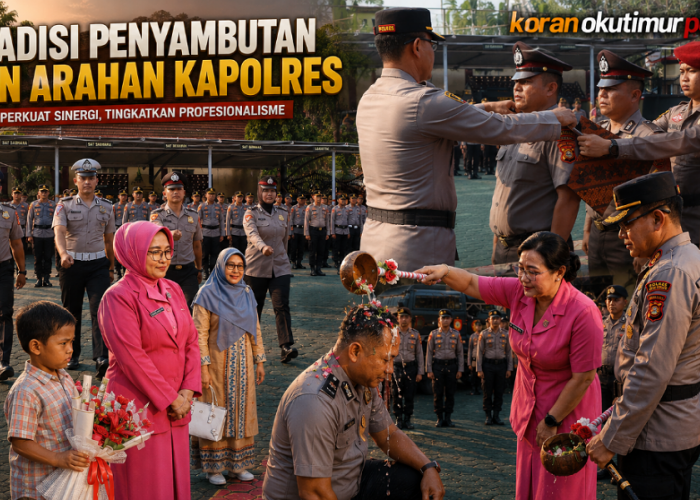 69 Personel Polres OKU Timur Naik Pangkat, Kapolres: Polisi Bukan Sekadar Profesi