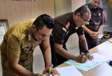 Berikan Penyuluhan Hukum, Dinas Pendidikan OKU Selatan Tanda Tangani Pendampingan Hukum ke Kejari