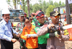 Kapolres OKUT Cek Kelengkapan Karhutla, Antisipasi Kebakaran Hutan