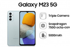 Samsung Galaxy M23 5G, Smartphone dengan Chipset Snapdragon 750G 