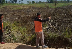 Titik Panas Terdeteksi, Satgas Karhutla OKU Sigap Padamkan Api
