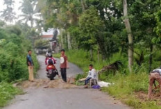 Gotong Royong Warga, Akses Jalan Rantau Nipis–Mekakau Ilir Kembali Terbuka