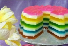 Langkah Bikin Puding Rainbow yang Lembut