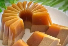 Resep Puding Santan Gula Merah yang Lembut, Manisnya Terasa Dilidah