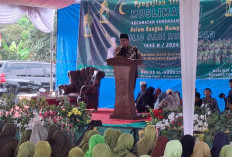 Hadiri Pengajian Muslimat NU di Menanga Tengah, Bupati OKU Timur Lanosin Disambut Gembira Masyarakat