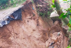 Curah Hujan Tinggi, Jalan Antar Dusun di OKU Selatan Rusak Parah