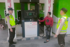 Polsek Buay Madang Timur Patroli Dialogis Hingga Cek Stok BBM di Pertashop