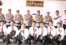 Berhasil Ungkap Peredaran Sabu 13 Kg, Reskrim Polsek Plaju Terima Penghargaan dari Kapolda Sumsel