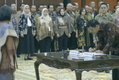 Sri Mulyani Lantik 22 Pejabat Baru Kementerian Keuangan