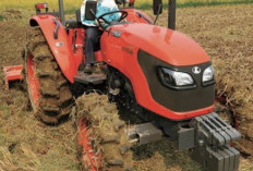 Inovasi Traktor Roda Empat, Smakin Cepat dalam Mengolah Pertanian 