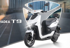 Yadea T9: Motor listrik Bergaya Sporty, Dengan Kapasitas Beban 150 Kg