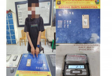 Kabur dan Buang Sabu Saat Dikejar, Tersangka Terjatuh dan Ditangkap Polisi