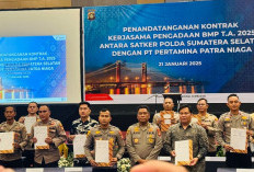 Polda Sumsel dan PT Pertamina Patra Niaga MoU Kerjasama Pengadaan BMP Senilai Rp 74 Miliar