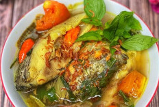 Cara Membuat Sop Ikan Gurame Segar Kuah Kemangi,Resep Sederhana, Rasa Istimewa