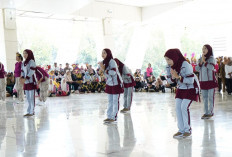Tampil Kompak dan Ceria! Tim Diskominfo OKU Timur Curi Perhatian di Lomba Senam Spektakuler