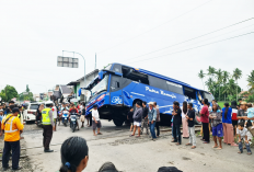 Lagi, Kecelakaan Jalur KA Kota Baru, Sopir Bus : Ketika Melintasi Rel Mesin Mati dan Tak Melihat Kereta Api 