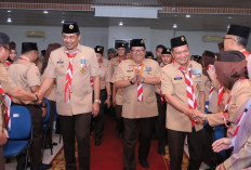 Resmi Lantik Pengurus Mabicab dan Kwarcab Pramuka 2025-2030