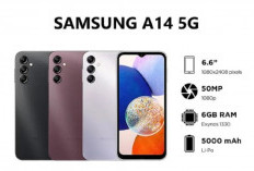 Spesifikasi Samsung Galaxy A14 5G: Hp Terjangkau dengan Koneksivitas yang Cepat 