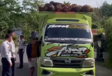 Angkutan Barang di OKU Selatan Diperiksa, Terpal Muatan Jadi Fokus Pengawasan