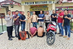 Pelaku Curanmor Ditangkap Usai Terekam Kamera Pengintai