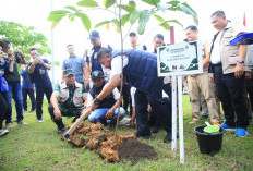 Tanam 200 Pohon, Herman Deru Tekankan Literasi Hutan