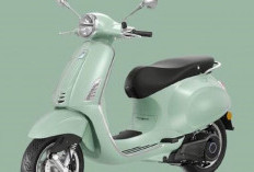 Vespa Elettrica: Motor Listrik dengan Warna yang Cantik, Mampu Menempuh Jarak 70 KM