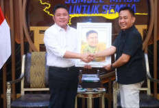 Terima Kunjungan GM Sumatera Ekspres, Herman Deru: Kebenaran Informasi Harus Terorganisir