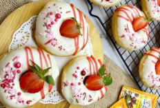 Resep Donat Cantik Merah Putih yang Lembut, Kreasi Hidangan yang Menarik