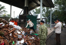 Tinjau Pengolahan Sampah di Mabes TNI Cilangkap
