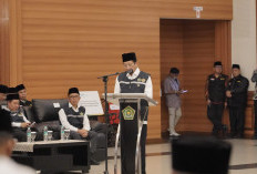 Lepas Jemaah Haji Kloter Perdana, Menag: Jaga Niat dan Kesehatan