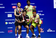 Fajar/Fikri Runner Up Singapore Open 2026, Sempat Menang Gim Pertama