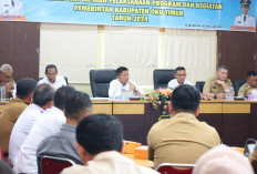 Bappeda dan Litbang OKU Timur Gelar Rapat Evaluasi Kinerja, Bupati Enos: Potensi yang Ada Harus Ditingkatkan