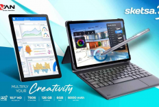 Advan Sketsa 3 Mendaratkan Tablet bisa Menggantikan Laptop dengan Fersi Mini, Membawa Baterai Jumbo