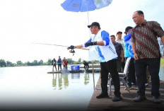 Gubernur Sumsel Buka Lomba Mancing Sumeks 2025, Diikuti Ribuan Peserta