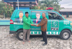 Wujudkan Kebutuhan Masyarakat, Ketua DPC PKB Hermanto Serahkan Ambulans Untuk Warga 