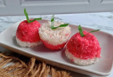 Cara Buat Kue Jando Beraes Khas Palembang, Cemilan Tradisional dengan Warna Mencolok