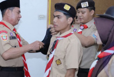 Wabup Bekali Pendidikan ke Pengurus Pramuka OKU Selatan