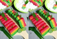 Cara Bikin Singkong Lapis Pelangi yang Disuka Sikecil