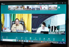 Plh Sekda Sumsel Hadiri Rakor Pengendalian Inflasi Secara Virtual