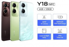 Vivo Y18: Smartphone Canggih Dibekali Kamera 50 MP dengan Harga Murah