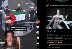 Pebalap Lamborghini Ibrahim Badawy Angkat Bendera Palestina Usai Menang Lomba, Livestreaming Mendadak Hilang!