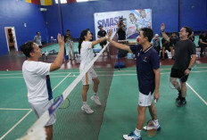 Hadiri Smash the Limits, Dukung Kolaborasi Alumni IFN Lewat Olahraga